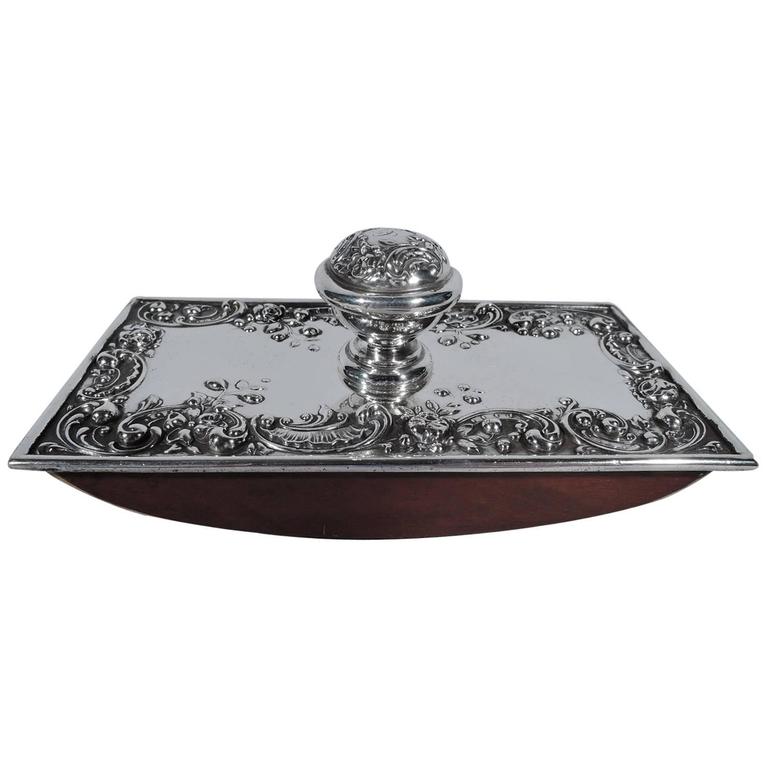 Antique Gorham Sterling Silver Ink Blotter For Sale at 1stdibs