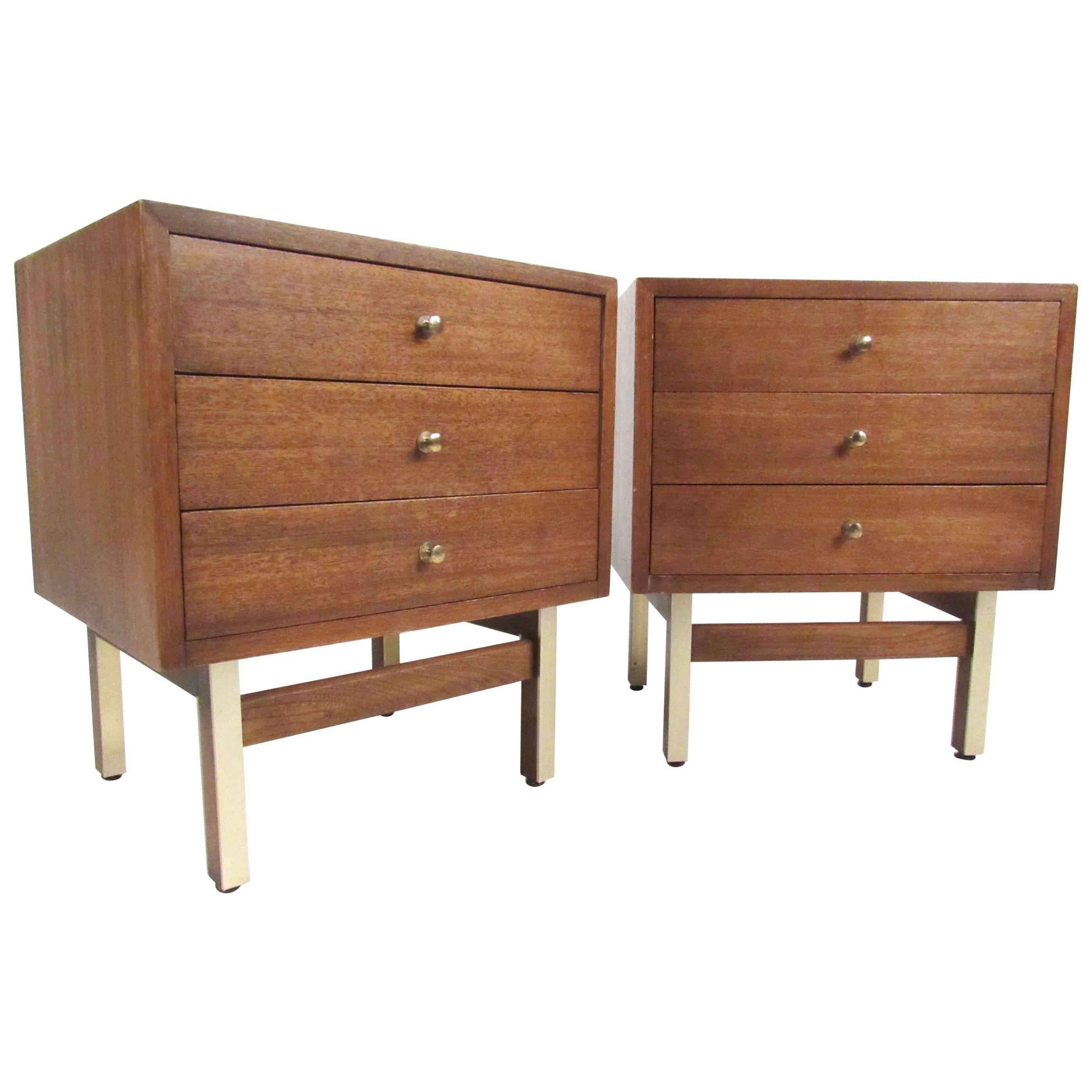 Mid-Century Nightstands by American of Martinsville