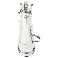 English Silver Plate Cocktail Shaker