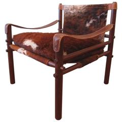 Arne Norell Sirocco Safari Chair in Cowhide