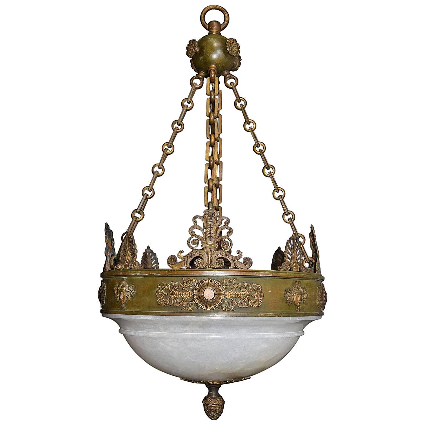Antique Chandelier, Empire Style For Sale