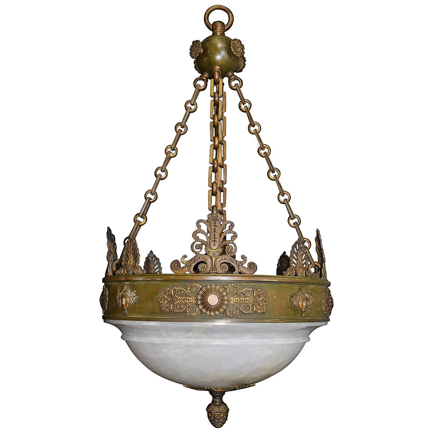 Lustre ancien, style Empire