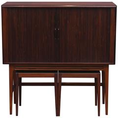 Kurt Ostervig Rosewood Bar Cabinet