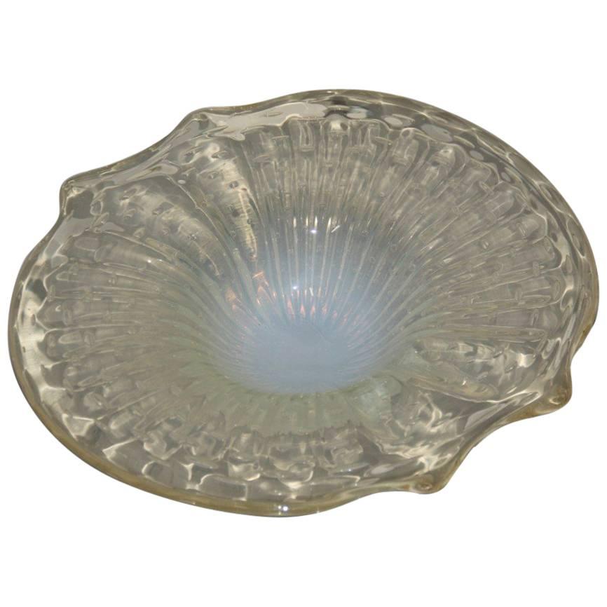 Big Bowl Murano Glass 1950s Design Seguso