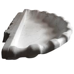 Gigantic Carrara Shell / Fountain, Italy, 1940s 4