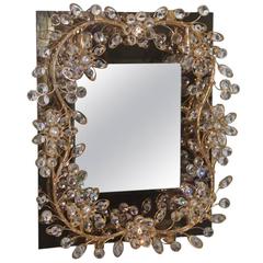 Rare and Special Mirror Design Sciolari Roma, 1970s 8