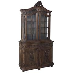 19th Century Grand French Regence Bookcase, Vitrine 7