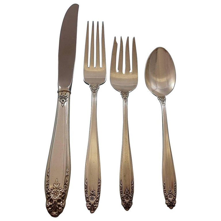 Prelude by International Sterling Silver Flatware Set for 12