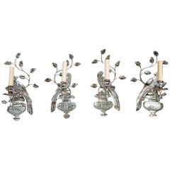 Set of Four French Maison Baguès Sconces