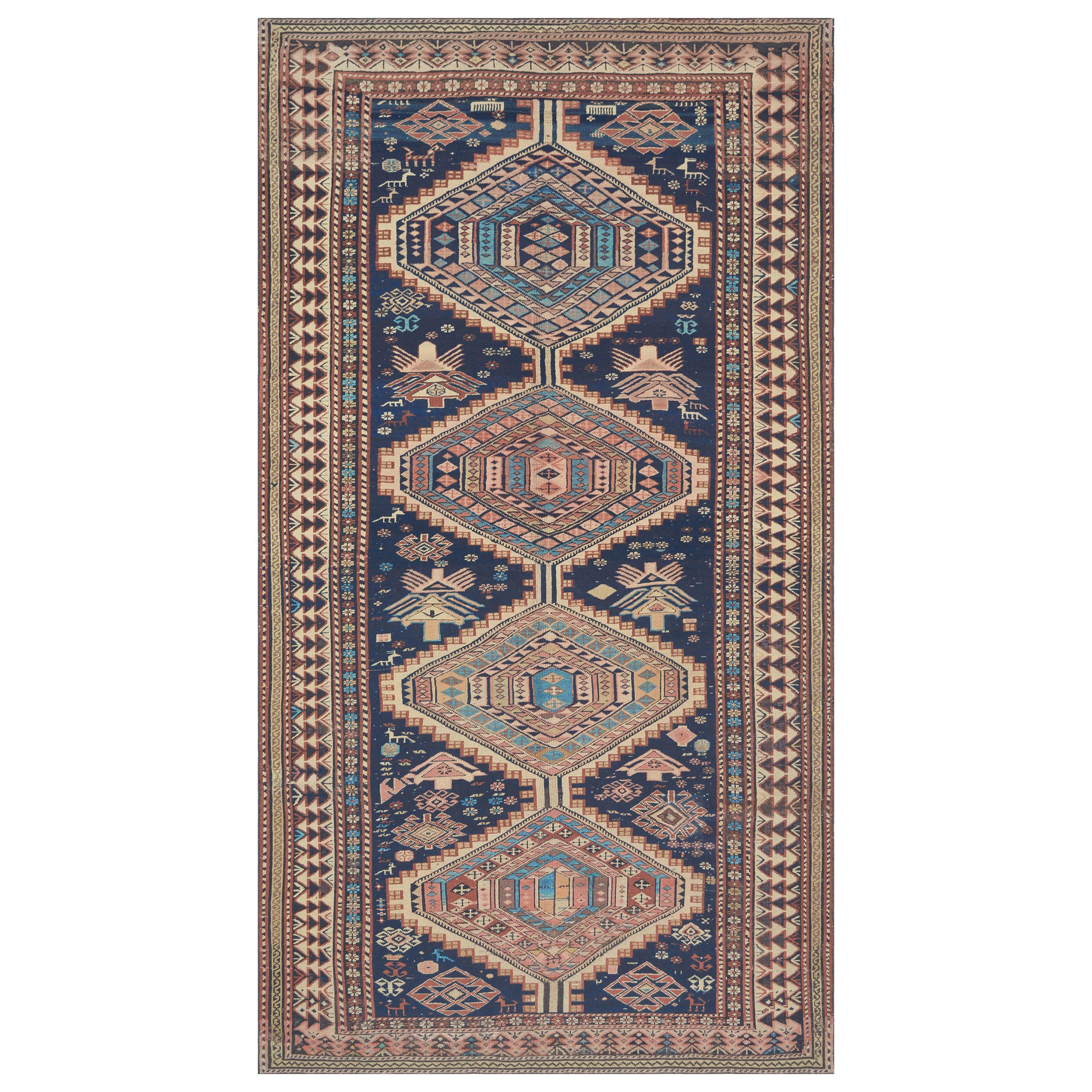 Early 20th Century Shirvan Rug from Caucasus For Sale