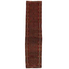 Antique Persian Malayer Runner with Traditional Modern Style 11