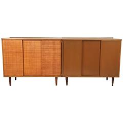 Pair of Dunbar Mahogany Cabinets Designed by Edward Wormley 11