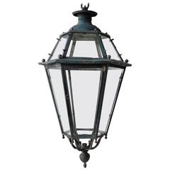 19th Century French Bronze Lantern 1