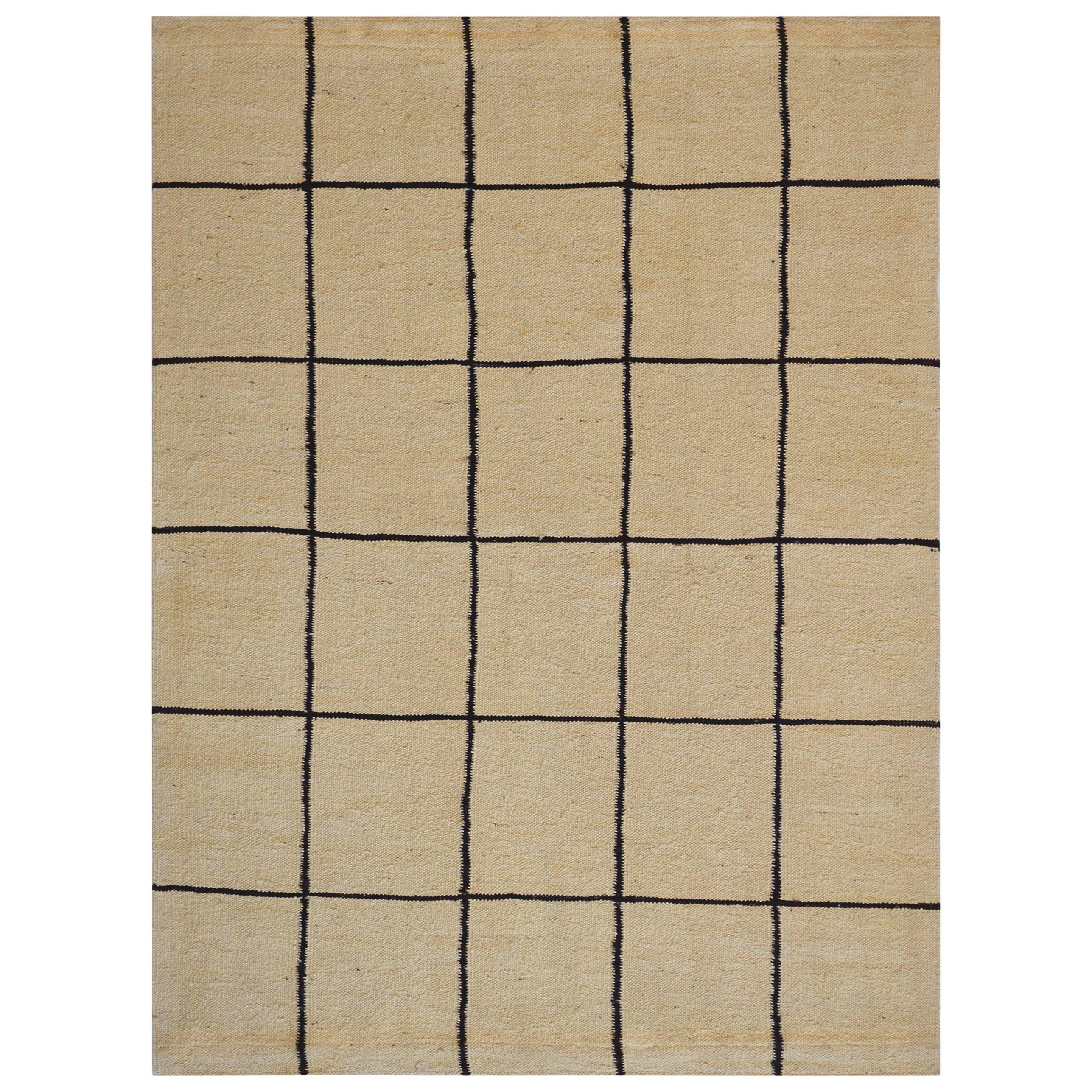 21st Century Flat-Weave Rug For Sale