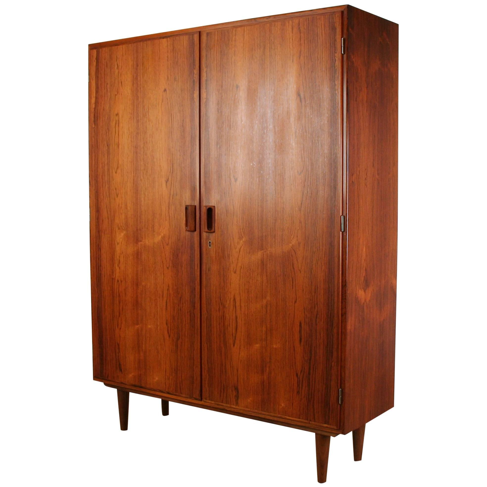 Vintage Danish Rosewood Cabinet For Sale