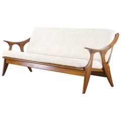 1960s Three-Seat Teak Sofa for De Ster Gelderland 1960s Three-Seat Teak Sofa for De Ster Gelderland