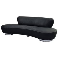 Vladimir Kagan Serpentine Sofa Small Directional, 1999