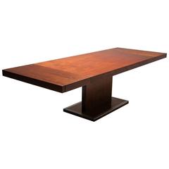 Mid-Century Walnut Dining Table by Founders 2