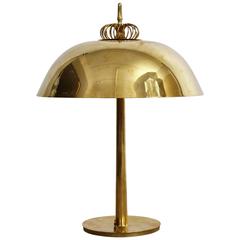 Paavo Tynell Table Lamp in Brass, Model 9211 10