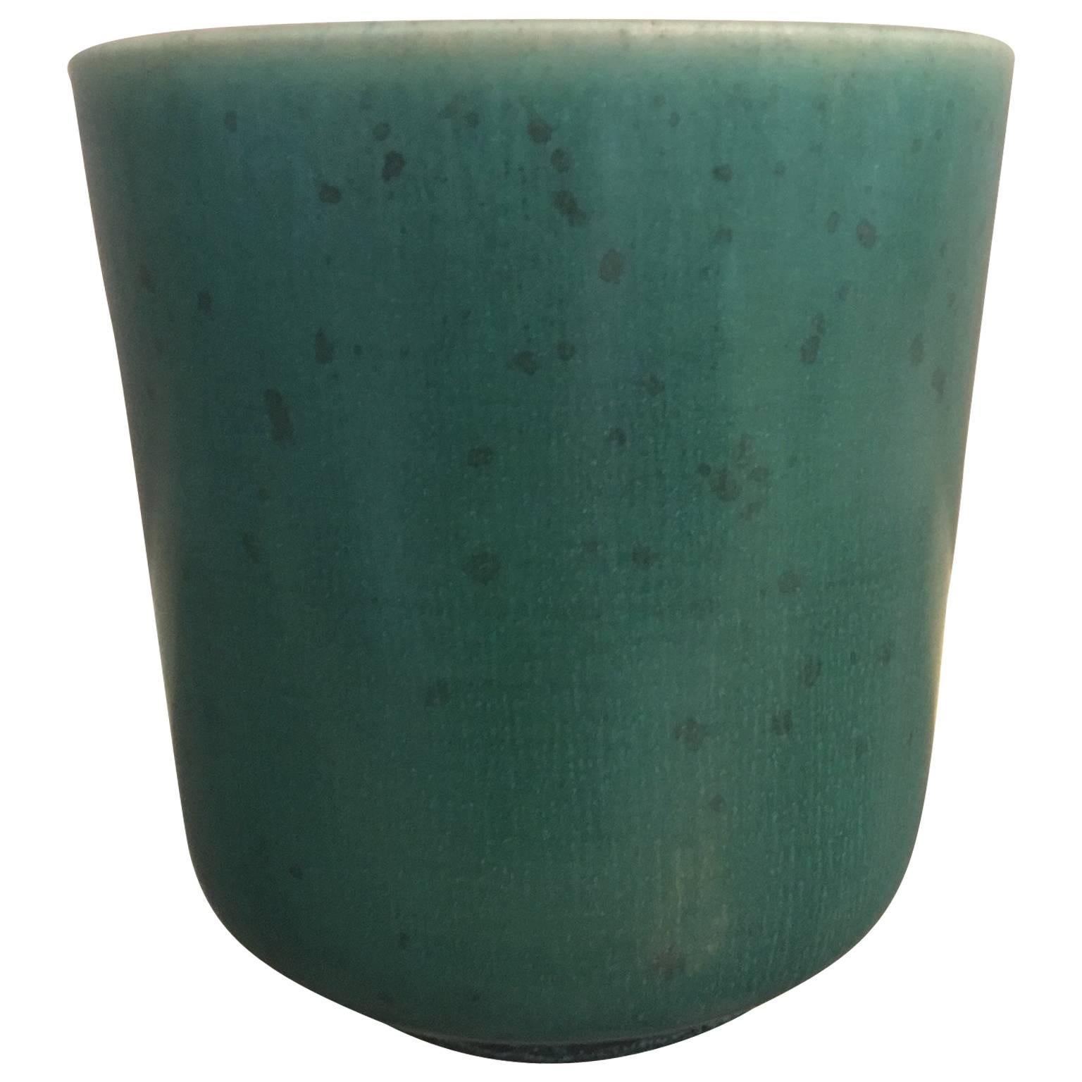 Green Saxbo Vase For Sale