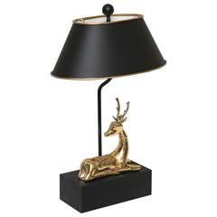 Vintage Chapman Stag Lamp