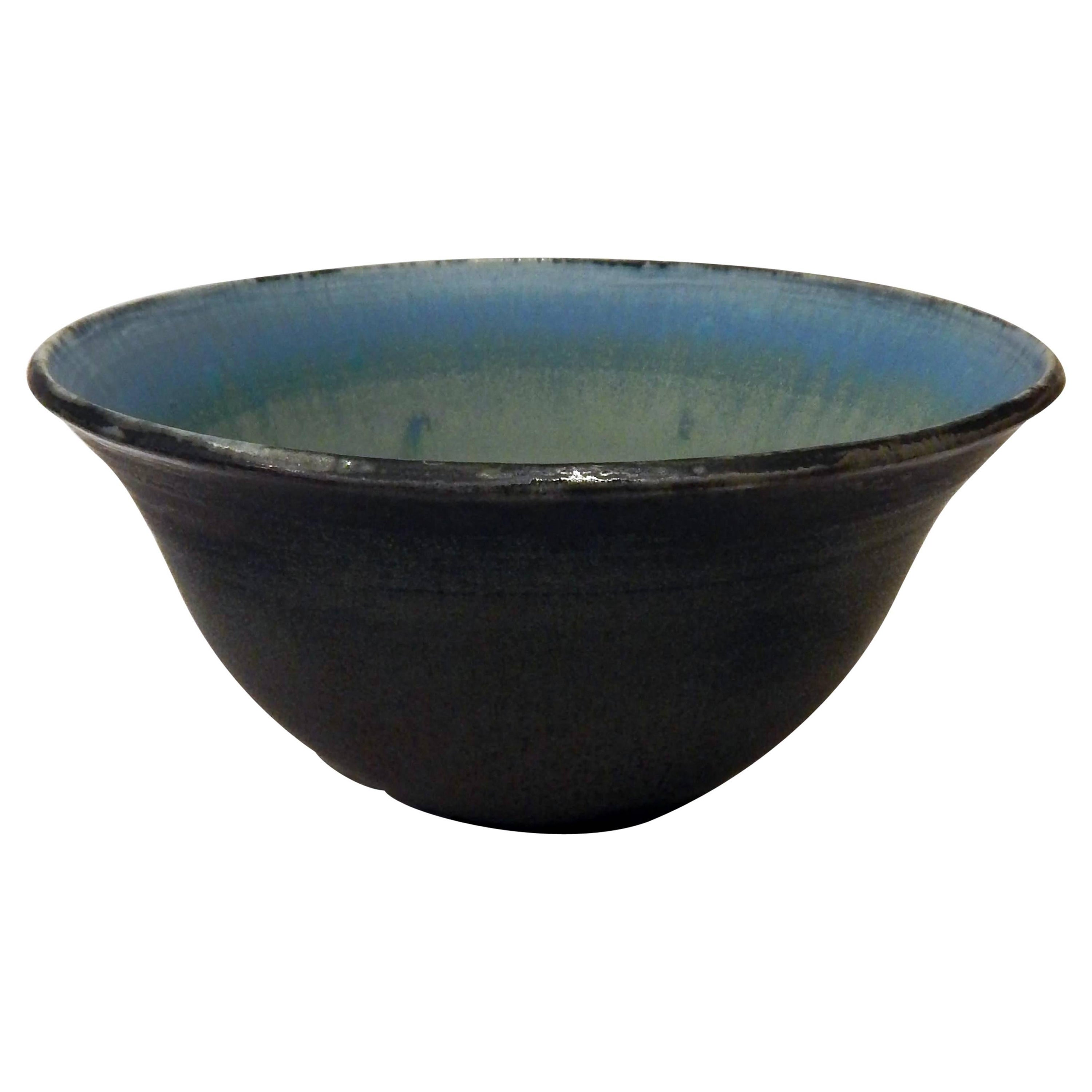 Rose Cabat Studio Ceramic Flared Bowl For Sale