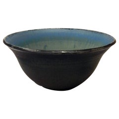 Vintage Rose Cabat Studio Ceramic Flared Bowl