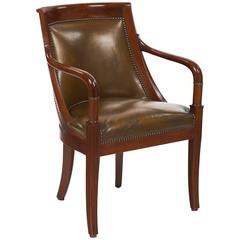 Empire Style Antique French Armchair