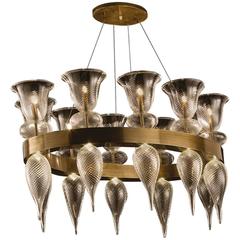 Italian Modern Murano Glass Chandelier 10
