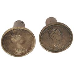 Two Coin Bottle Stoppers by Carl Auböck 2