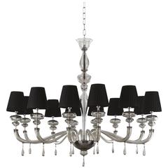 Italian Venetian Murano Glass Chandelier 11