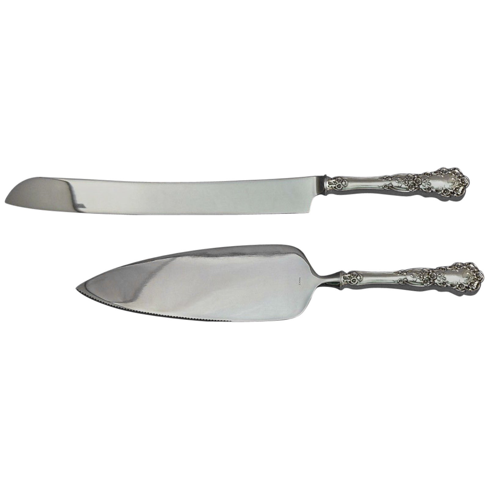 Chantilly by Gorham Sterling Silver Cheese Server Serving Set 2pc HHWS Custom