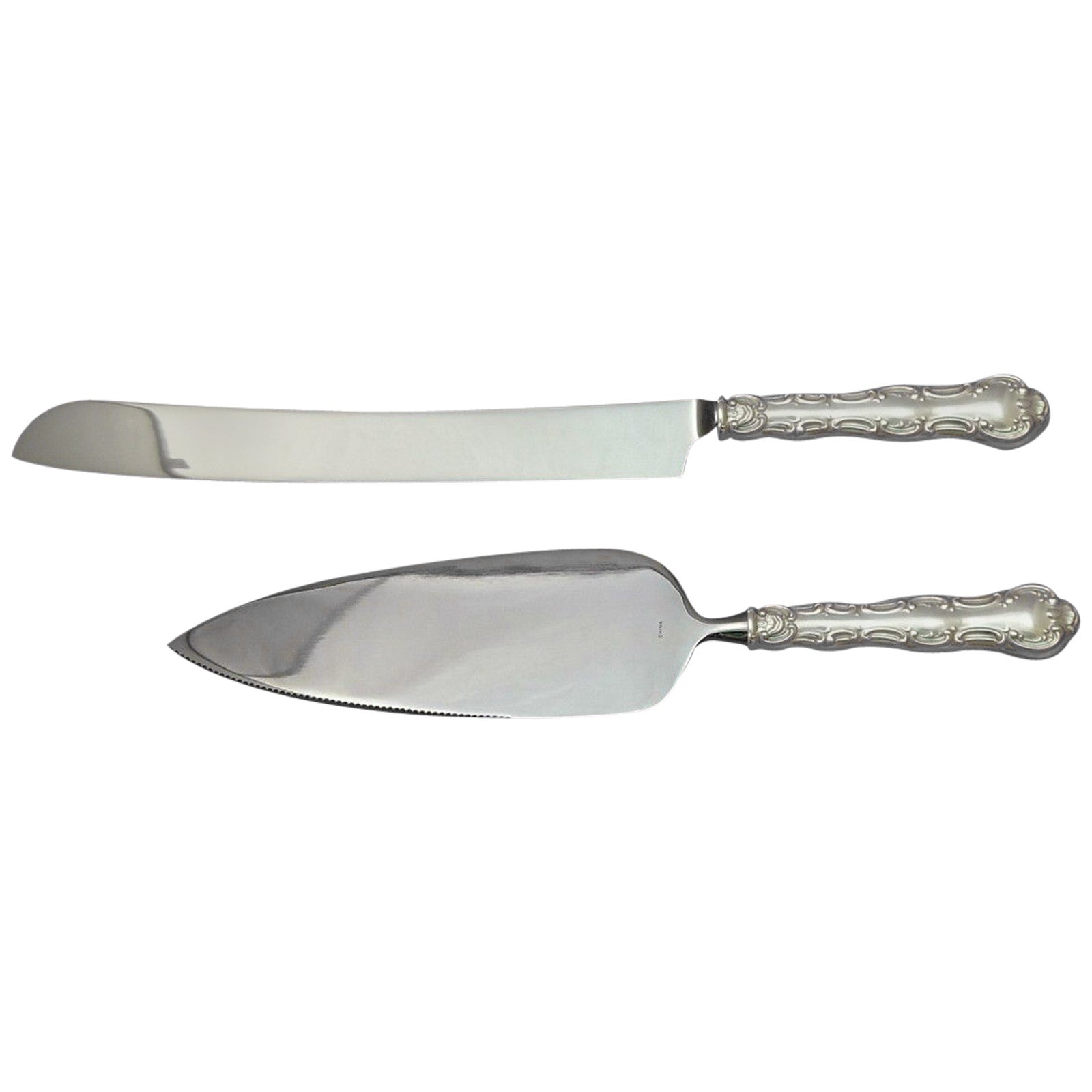 Fairfax by Gorham Sterling Silver Wedding Cake Set Gift Server Custom Made HHWS