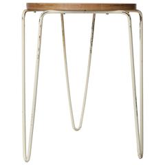 Early Florence Knoll No. 75 Stool for Knoll Associates, circa 1950