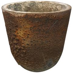 Volcanic Lava Rock Smelting Crucible / Planter