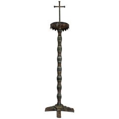 Antique 19th Century French Church Candlestick