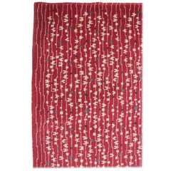 Tapis:: Tchécoslovaquie:: années 1950 dans le style d'Antonin Kybal