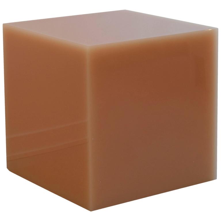 Contemporary Glossy Resin Side Table, Candy Cube by Sabine Marcelis