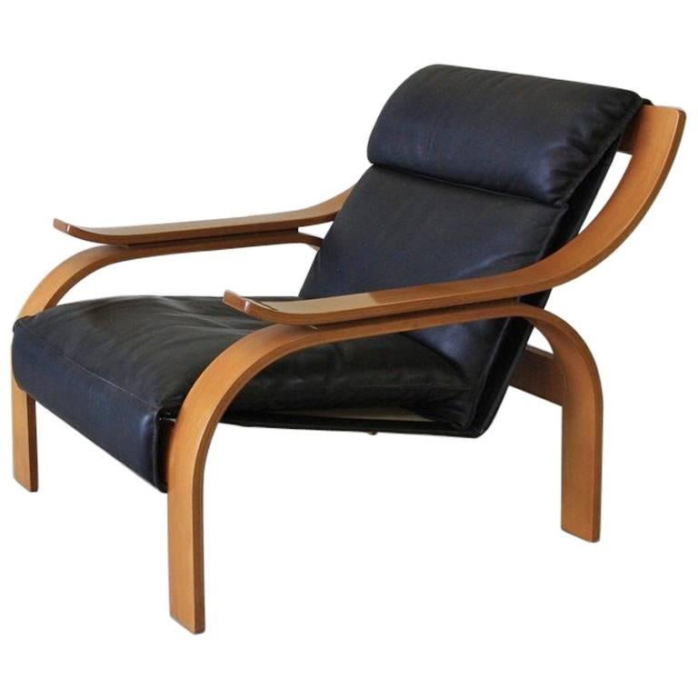 Woodline Armchair by Marco Zanuso, 1964 For Sale