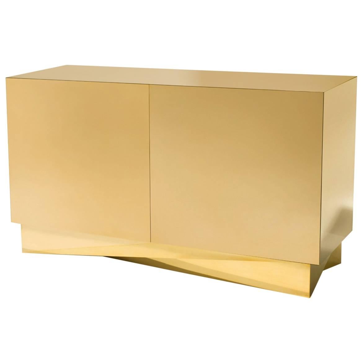Charles Burnand Brass Cabinet, Edition Two of Eight
