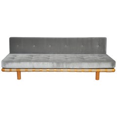 T.H. Robsjohn-Gibbings Strapped Frame Sofa Daybed