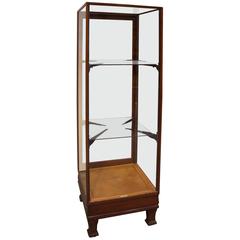 Beautiful Antique Mahogany Display Cabinet 4