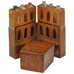 Rare Early 18th Century Augsburg Apothecaries Box