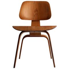 All Original Molded Plywood Eames DCW Chair in Ash
