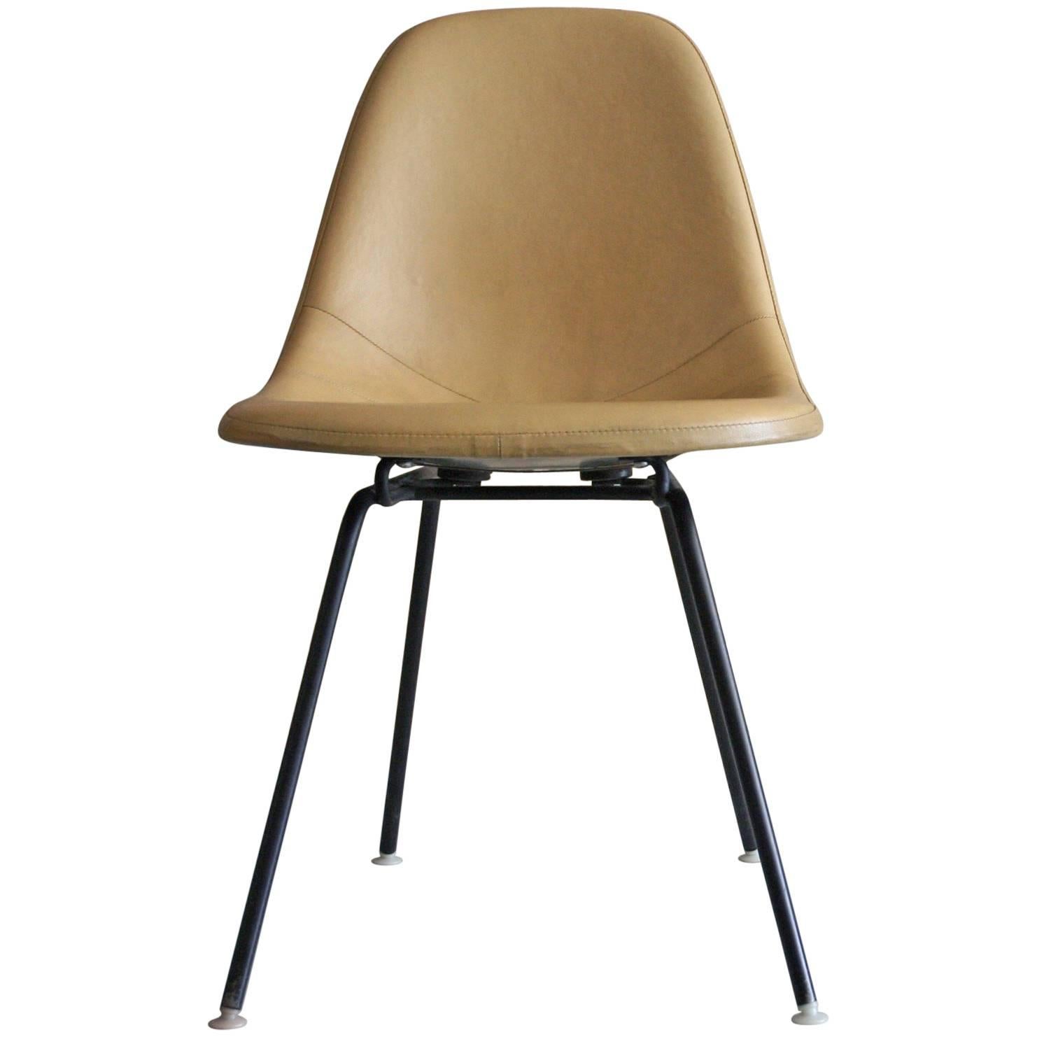 Vintage Eames Herman Miller DSX-1 Padded Side Chair, 1957