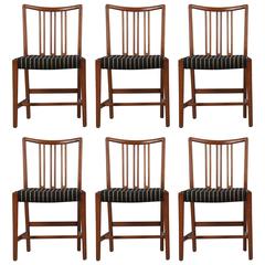 Set of Six Extremely Rare Dining Chairs by Hans Wegner 12