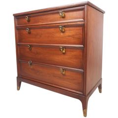 Mid-Century Modern Walnut Chest of Drawers 8
