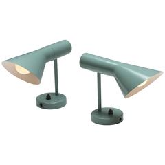Pair of Arne Jacobsen Sconces / Bed Side Lamps by Louis Poulsen
