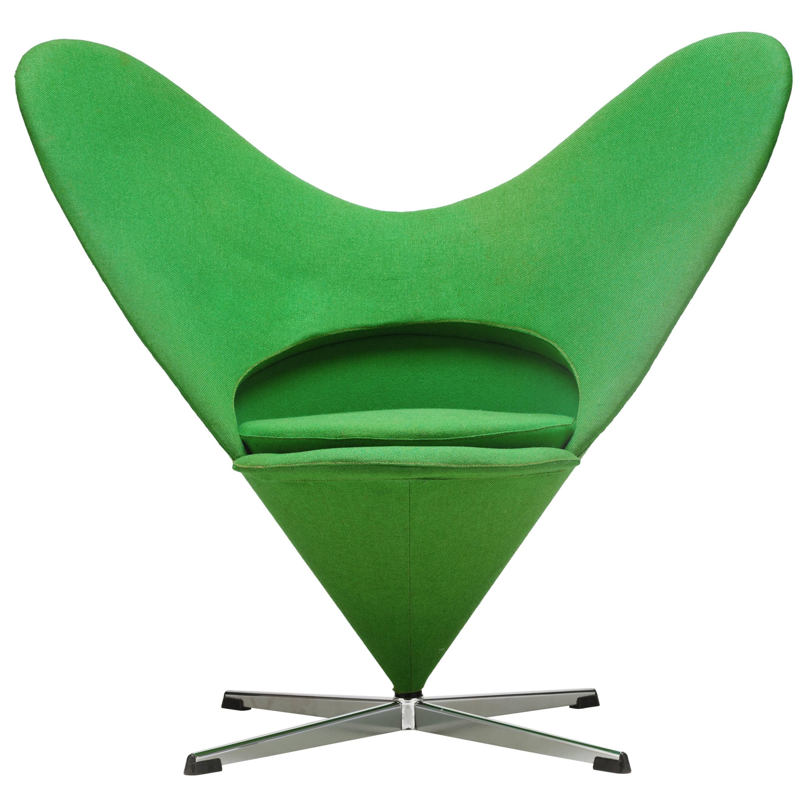 Early K3 'Heart Cone' Chair by Verner Panton