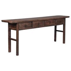 Antique 19th Century, Chinese Console Table